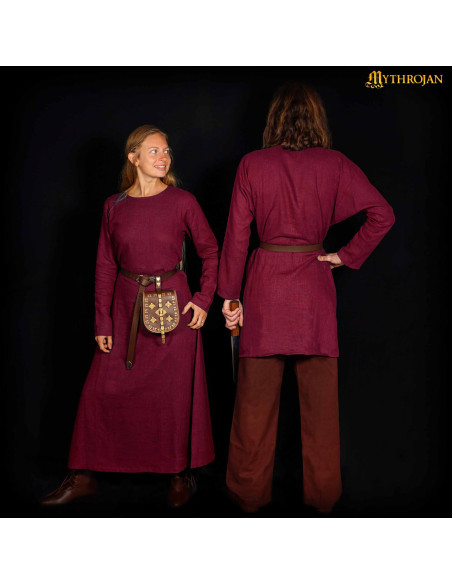 Túnica vikinga de lino modelo Erik,...
