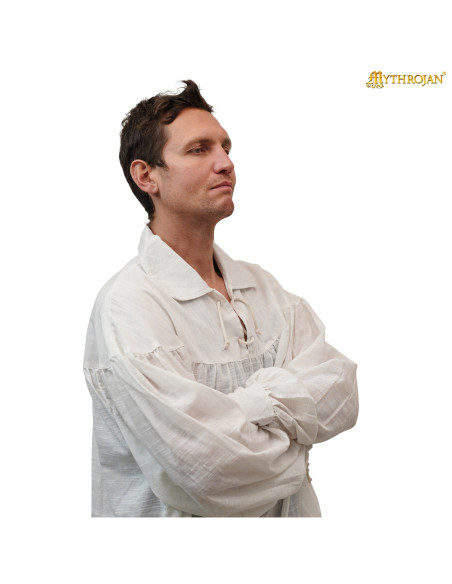 Camisa medieval en algodón modelo...