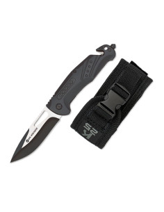 Taktisches Messer K25, schwarzes Aluminium