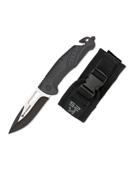 Taktisches Messer K25, schwarzes Aluminium