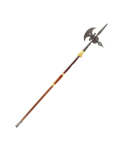 Alabarda medieval del Siglo XVII (205 cm.)