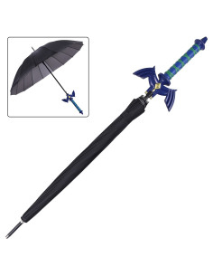 Paraplu met handvat in zwaardstijl Blue Master van Link,...