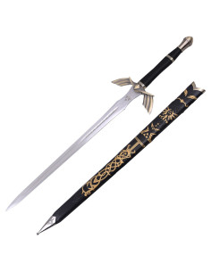 Espada decorativa no oficial Master Negra de Link - Zelda