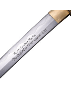 Katana decorativa no oficial hecha a mano de Budd - Kill... 2