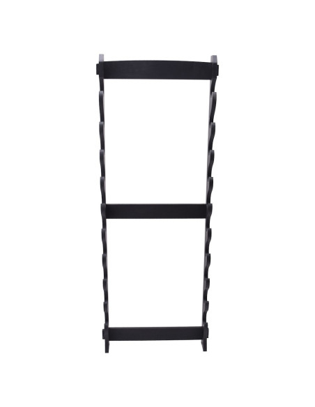 Soporte de pared en madera para 10...