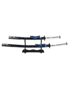 Set Katana y Wakizashi decorativos no oficiales Blu Sakai...