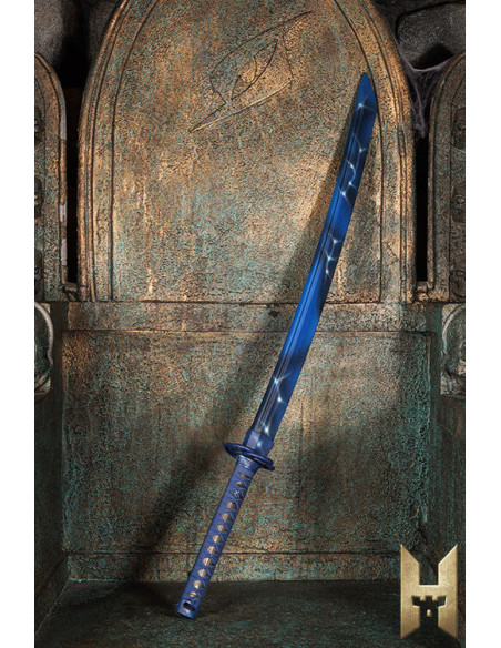 Katana Ryugan voor LARP model Sapphire