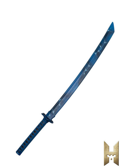 Katana Ryugan voor LARP model Sapphire