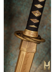 Katana Ryugan para LARP modelo Gold 2
