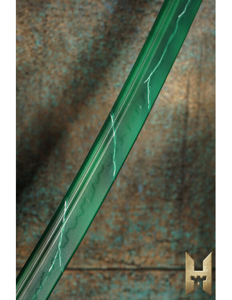 Katana Ryugan para LARP modelo Esmerald Katana Ryugan para LARP modelo Esmerald