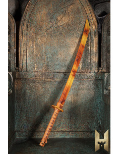 Katana Ryugan voor LARP model Citrine