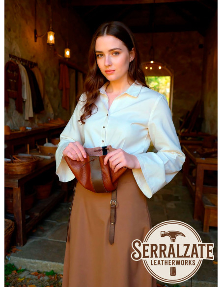 Bolso medieval tipo limosnera modelo...