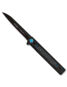 Navaja de campo marca Tokisu modelo negro brillante