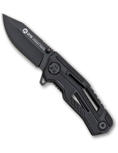 Taktisk kniv K25 med G10 skaft med kulfiber-effekt