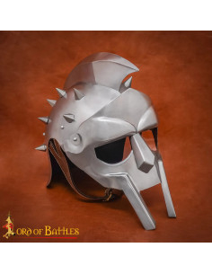 Römischer Helm des Gladiators Maximus mit Stacheln (Kaliber 20)