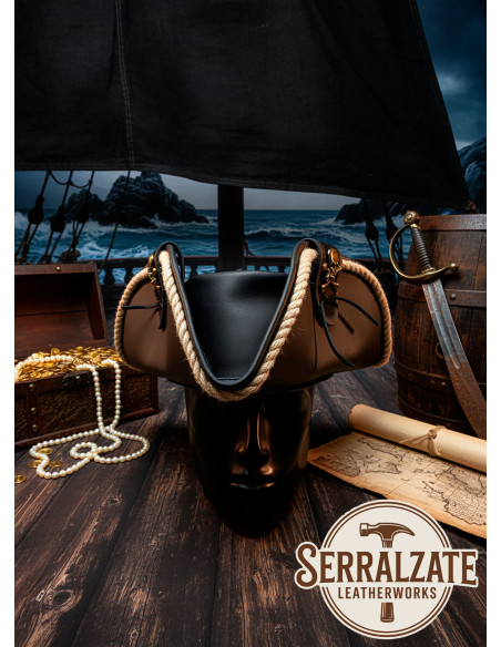 Handgemaakt piratenhoed van Captain Jack