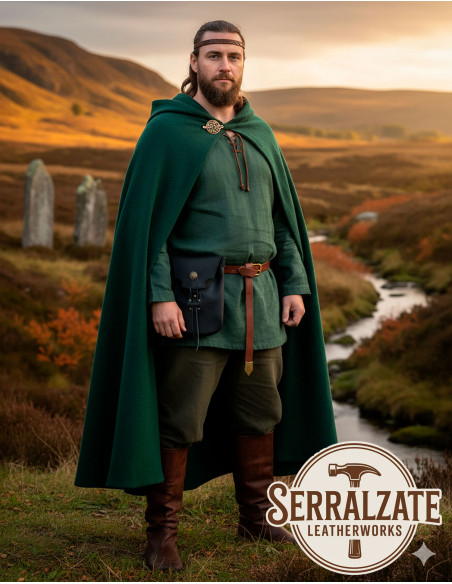 Kriegsbeutel keltische Knoten - Schwarz