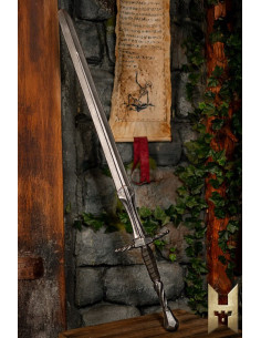 Langes Imperial Schwert mit Stahl-Finish für LARP (120 cm.) 2