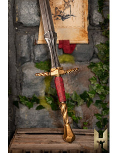 Langes Imperialschwert mit goldener Oberfläche für LARP... 2