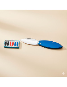 Sæt med 6 Albainox nøgleknive, assorterede farver (14,3 cm.) 2