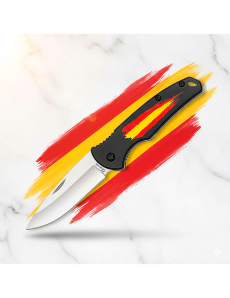 Albainox taktisk kniv, Spanien flag...