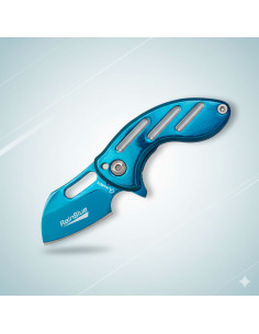 Mini navaja Albainox Rainblue pico loro (9 cm.)