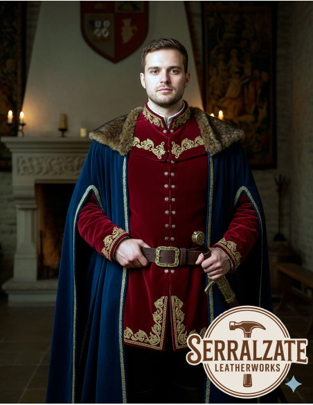 Mittelalterlicher Ledergürtel Modell...