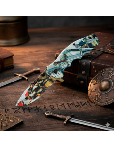 Albainox zakmes model Ridderorden Templarius (19,8 cm.)