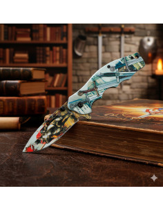 Navaja Albainox modelo Caballeros Templarios (19,8 cm.) 2