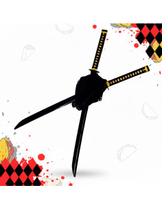 Set 2 katanas met holsters voor de rug van Deadpool, Marvel