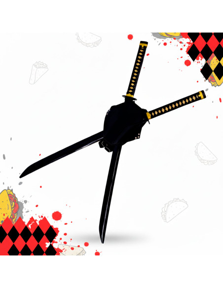 Set 2 katanas met holsters voor de...