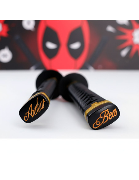 Set 2 katanas con tahalí para espalda...