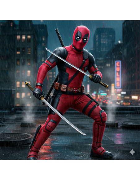 Sæt 2 katanas med bæretaske til...