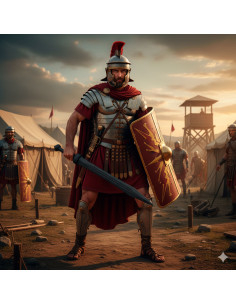 Espada Romana Gladius de entrenamiento, polistireno 2
