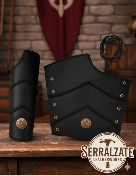 Mittelalterliche Lederarmbänder...