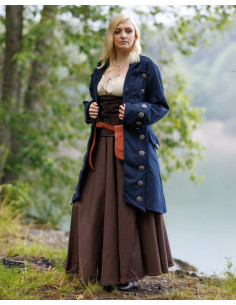 Mittelalterlicher Piratenmantel Modell Captain Chad,...