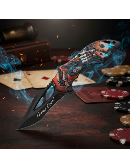 Albainox taktisk kniv model Game Over...