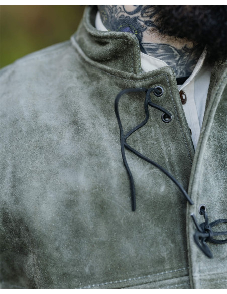 Medieval vest i ruskind model...