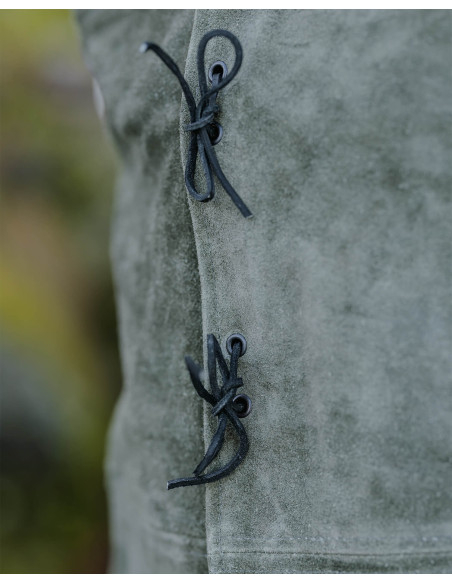 Medieval vest i ruskind model...