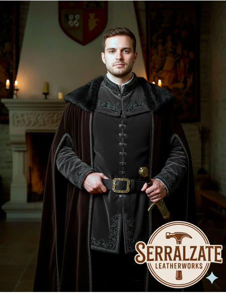 Mittelalterlicher Ledergürtel Modell...