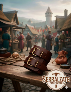 Verstellbares mittelalterliches Armband für Herren in... 2