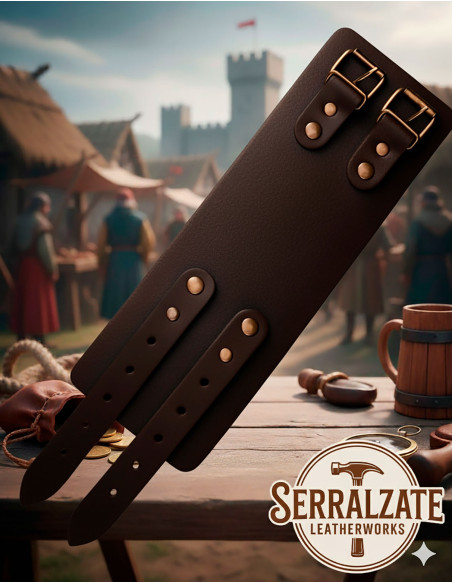 Pulsera medieval ajustable de...