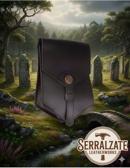 Medievaler Lederbeutel Modell...