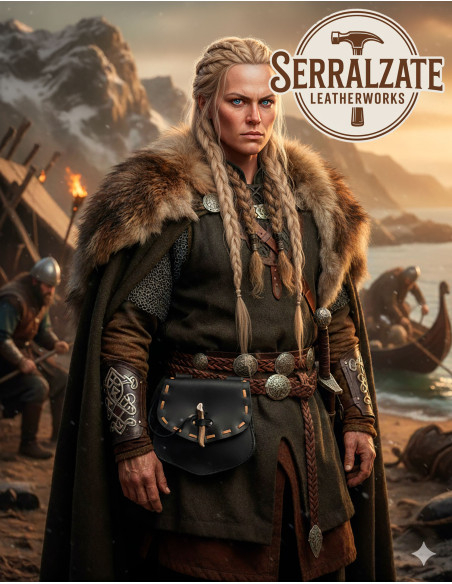 Vikingenhoorn schoudertas voor...