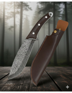 Cuchillo deportivo Albainox Leaf Printing