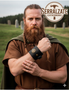 Anpassbares keltisches Knotenarmband, 1 Stück. Schwarz 2