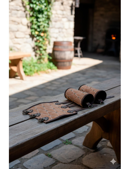 Suffolk middelalderlige armbånd - Brune