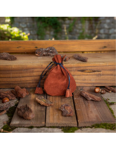 Geldbeutel-Tasche Limosniera - Erdtangerine