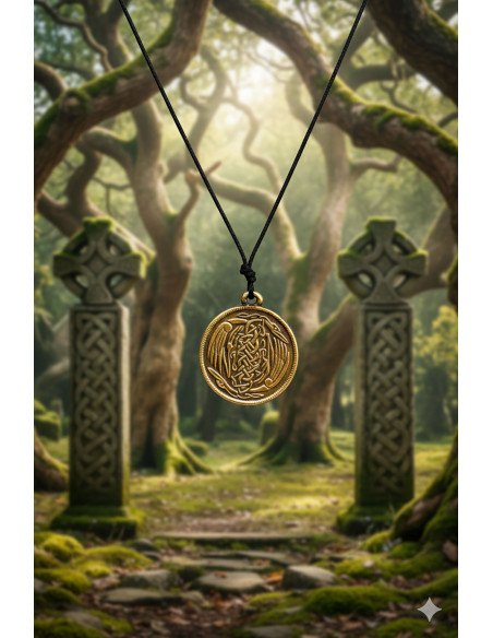 Celtic Wings Pendant - Gyldent
