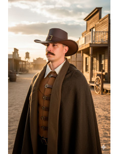 Solomon Kane hat i mørkebrunt læder 2